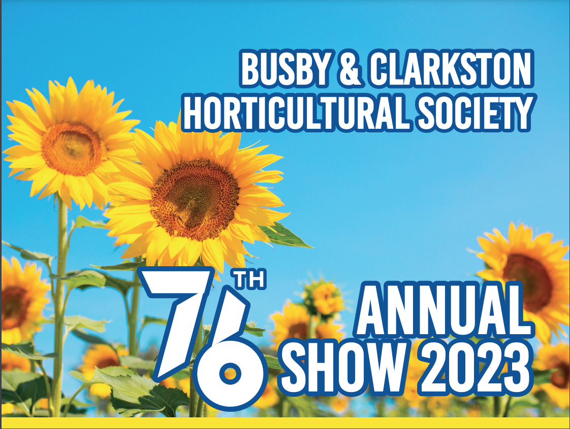Image of annual show schedule 2023